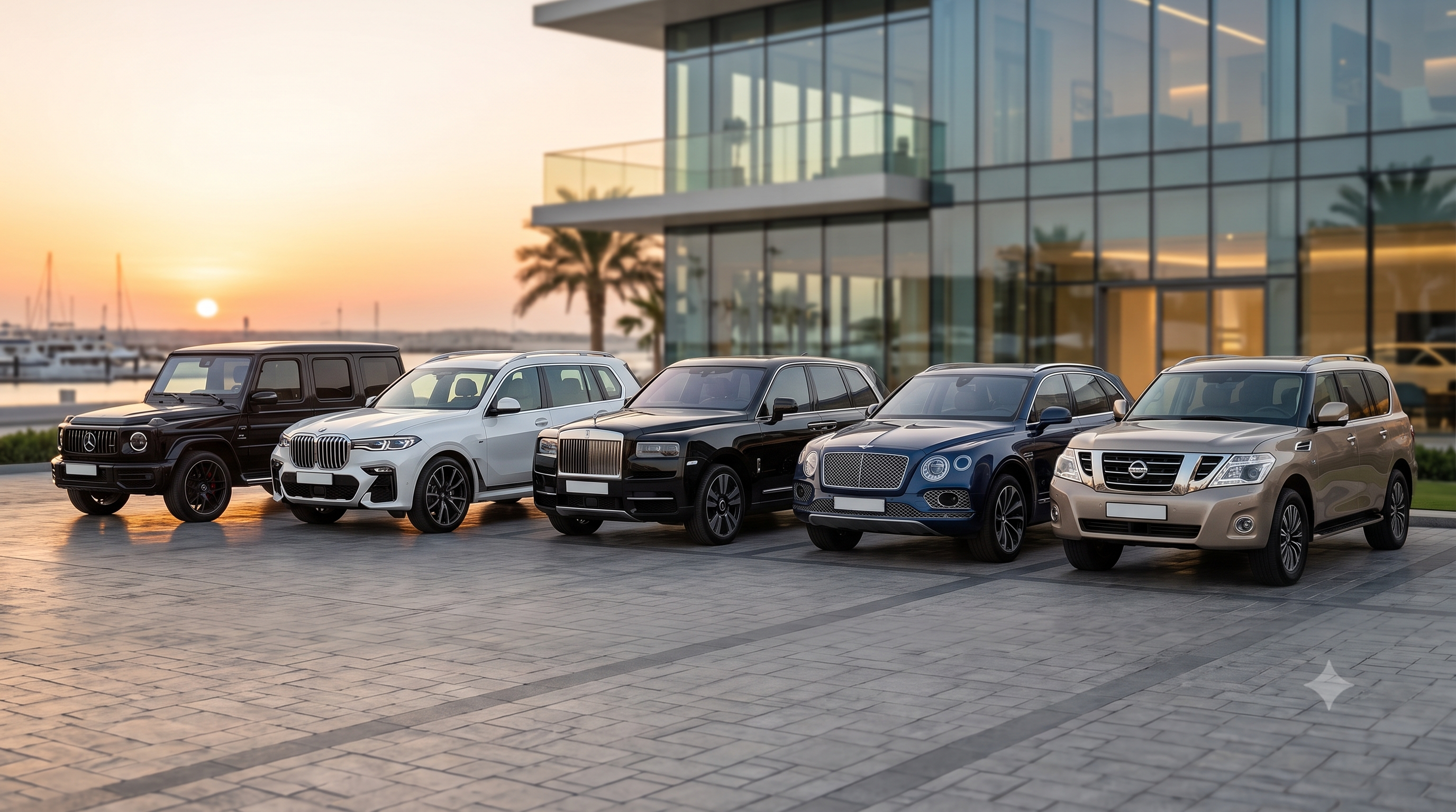 Luxury car ready after repair at Royal Garage Dubai